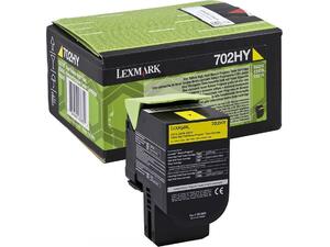 Toner Εκτυπωτή Lexmark 70C2HY0 High Yield Yellow -3k Pgs